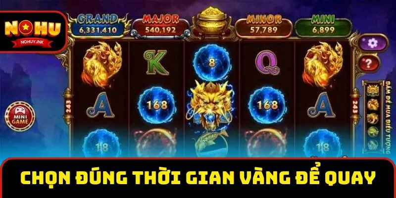 Cần chọn đúng thời gian vàng để quay